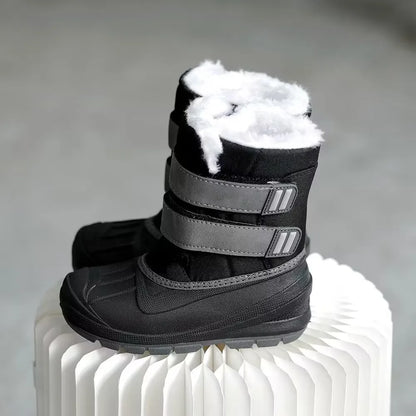 Slip Resistant Kids Cartoon Design Warm Snow Boots childrensterritory