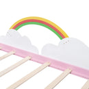 Cloud and Moon Design Children's Double Bed Frame