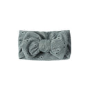 Hollow-Out Bowknot Kids Girls Embroidery Hair Bands childrensterritory