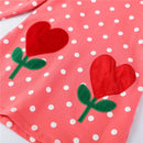 Toddler Girls Star Beading Printed Hooded Top childrensterritory