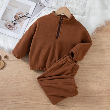 Girls’ Long-Sleeve Winter Outfit Set childrensterritory