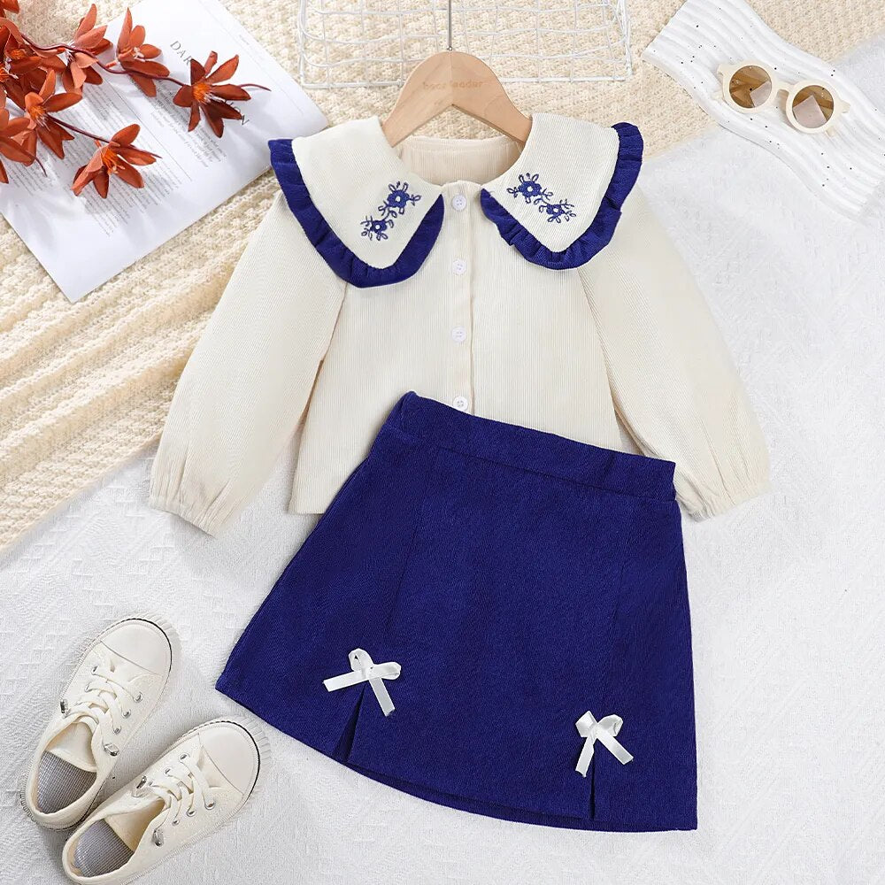 Kids Girls Winter Style Elegant Princess Clothing Sets childrensterritory