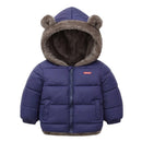Kids' Solid-Colour Long-Sleeved Winter Jackets childrensterritory