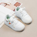 Girls' Flower Design Soft Sole Casual Shoes childrensterritory