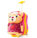 Kids 2-IN-1 Folding Ride on Suitcase Scooter W/LED Wheels