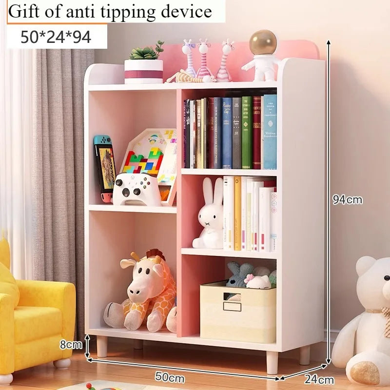 Kids’ Multi-Purpose Storage Rack for Toys &amp; Books