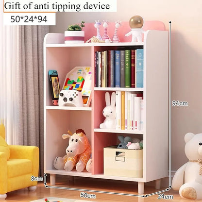 Kids’ Multi-Purpose Storage Rack for Toys &amp; Books