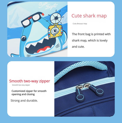 Waterproof Large Capacity Kids School Backpack With Pencil Case childrensterritory