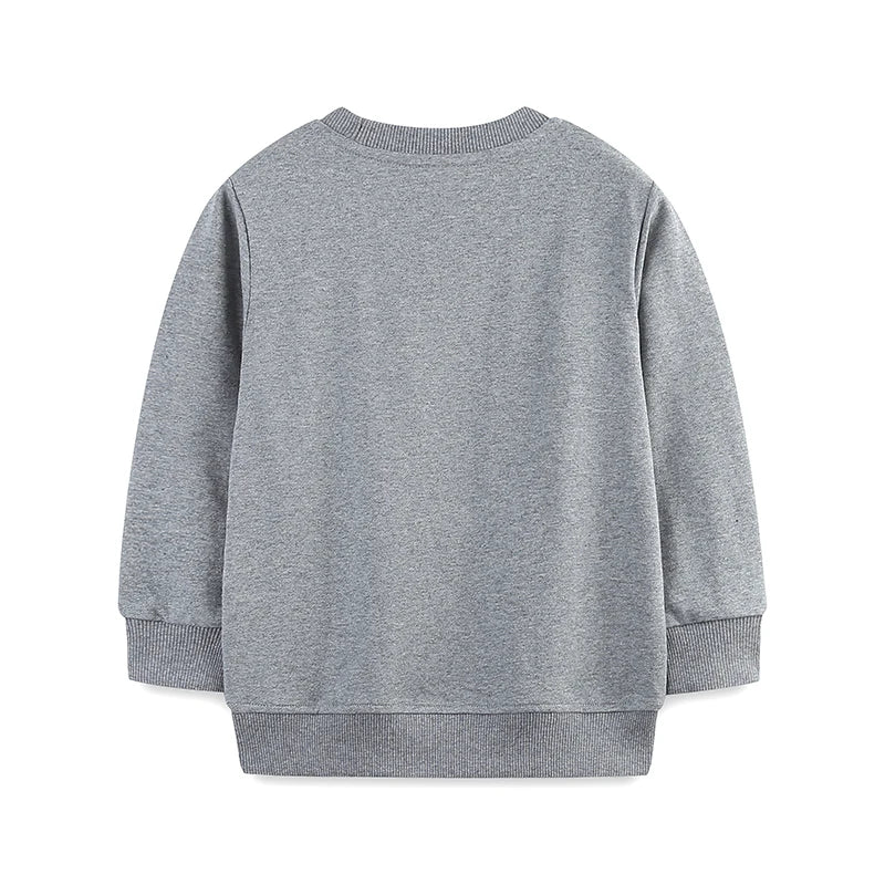 Cartoon Rockets Design Kids Boys Sports Sweatshirts