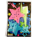 Glow in the dark Cartoon Butterfly Stars Wall Decals childrensterritory