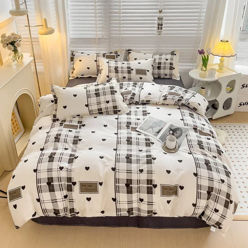 Soft & Breathable Cartoon Print Kids Bedsheets