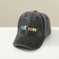Cartoon Trains Embroidered Summer Sports Hats for Kids childrensterritory
