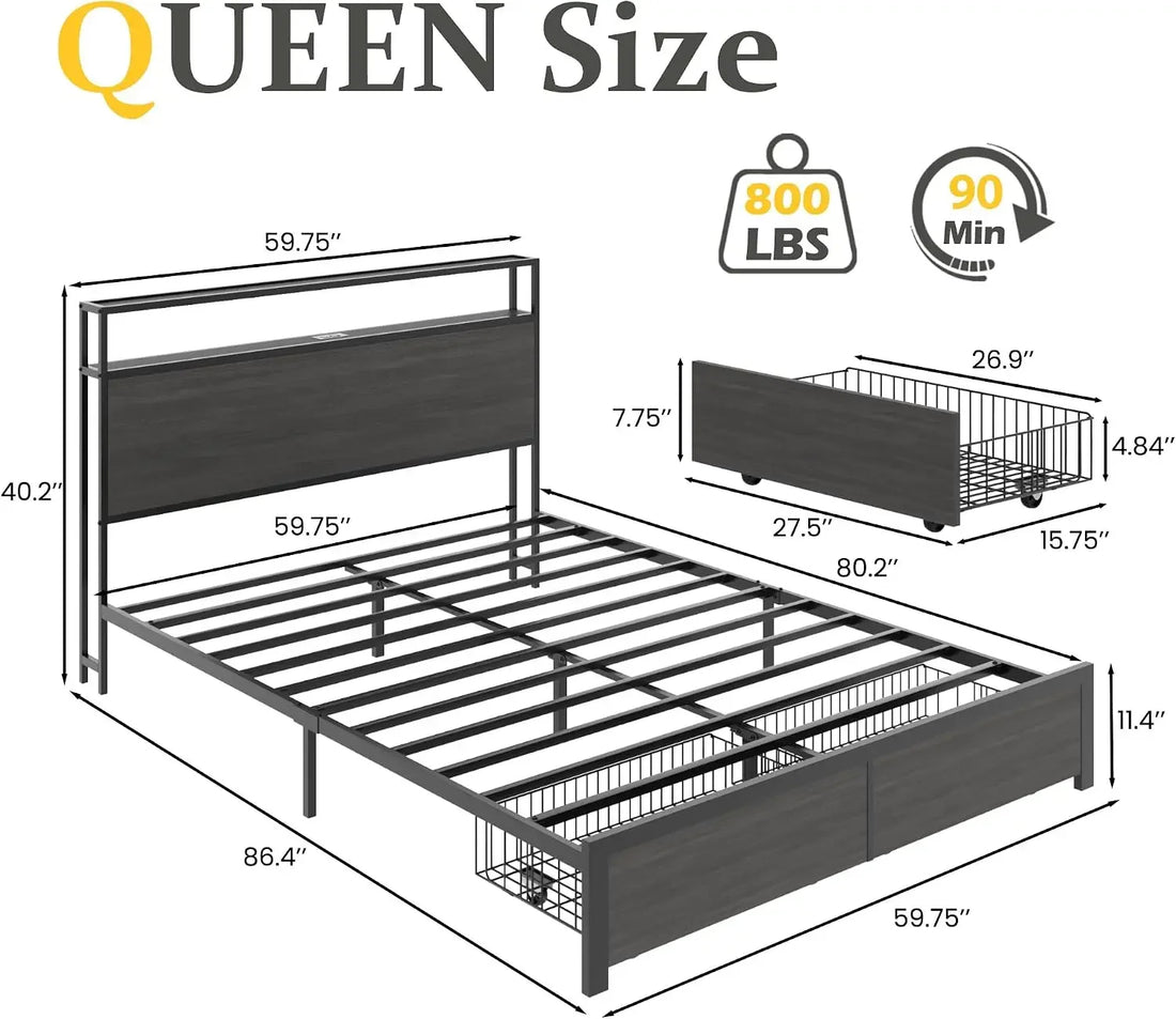 Luxury Kids Bed Frame with Premium Finish