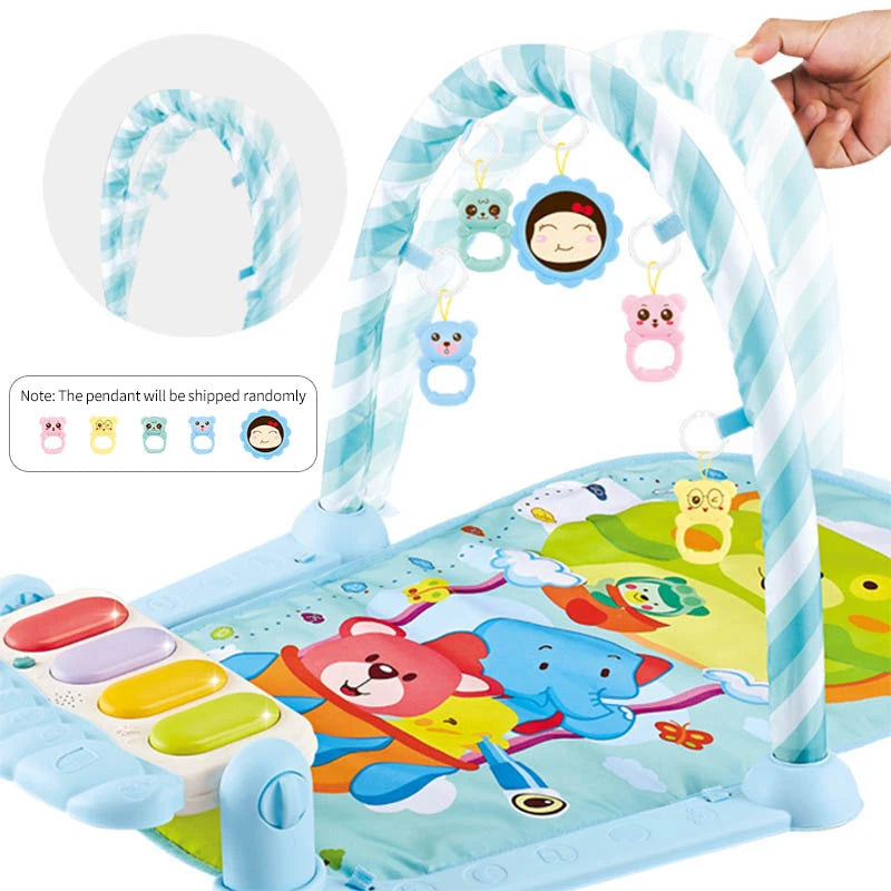 Musical Pedal Piano Baby Fitness Game Mat childrensterritory