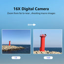 Kids' Compact FHD Digital Camera with 16x Zoom childrensterritory