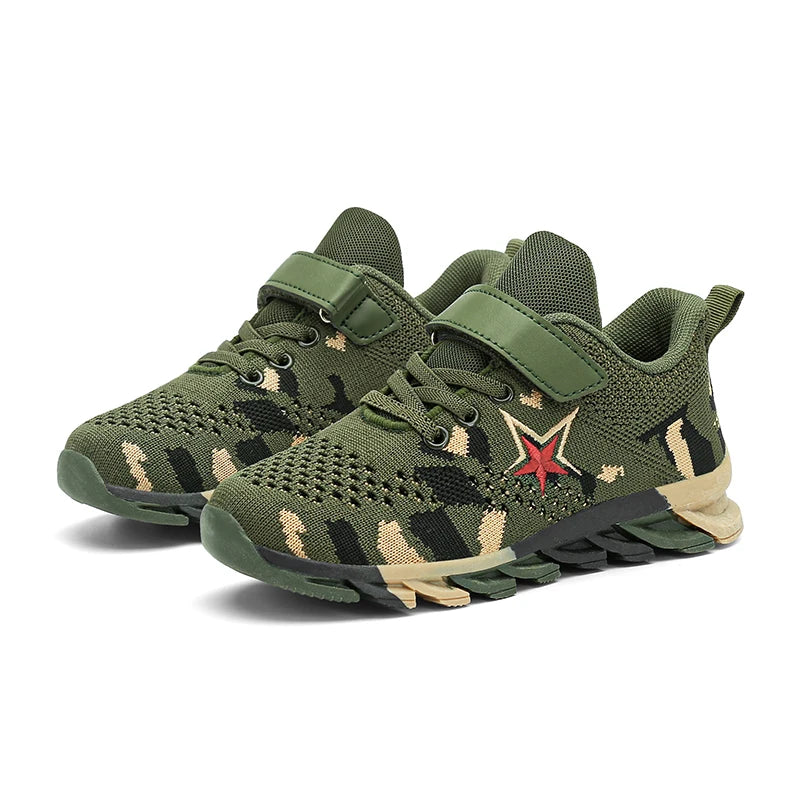 Breathable Mesh Running Sports Shoes for Kid Boys childrensterritory