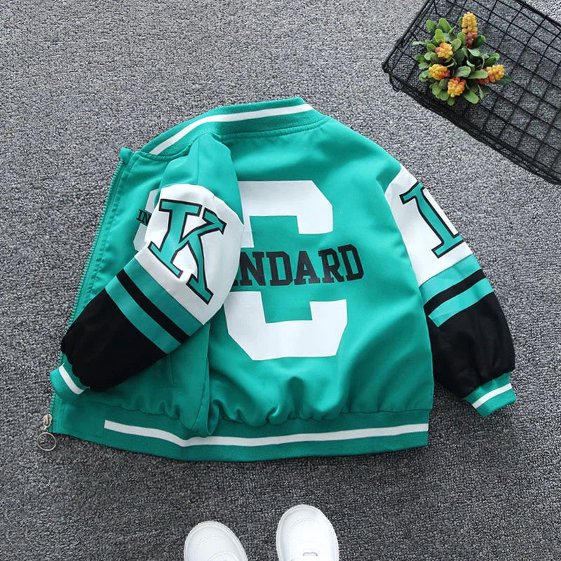 Kids' Long-Sleeved Stylish Winter Jacket