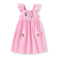 Lovely Cartoon Design Soft Cotton Summer Dresses for Girls childrensterritory