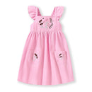 Lovely Cartoon Design Soft Cotton Summer Dresses for Girls childrensterritory