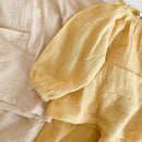Baby/Kids 2pcs Long Sleeve Pajamas Suit for Boys/Girls