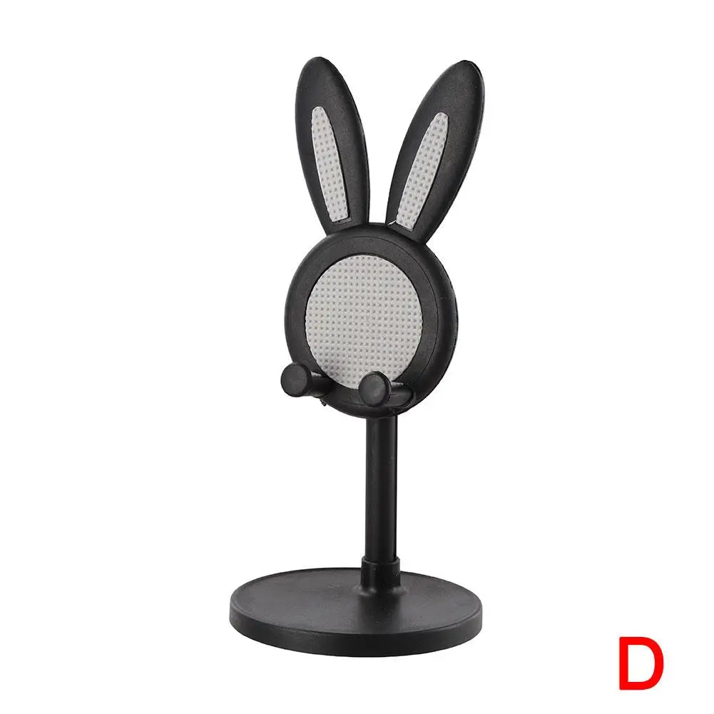 Adjustable Rabbit Cartoon Design Cell Phone Stand