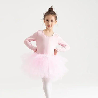 Tulle Puffy Tiered Long Tail Flower Girl Dresses For Wedding Party