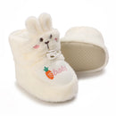 Cute Rabbit Design Baby Warm First Walker Shoes childrensterritory