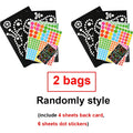 Kids Colorful Cartoon Puzzle Dot Sticker Games childrensterritory