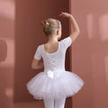 Girls Tulle Bowknot Design Ballet Dancewear/Gymnastics Leotard childrensterritory