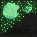 Glow In The Dark Combination Cartoon Stickers For Kids Room childrensterritory