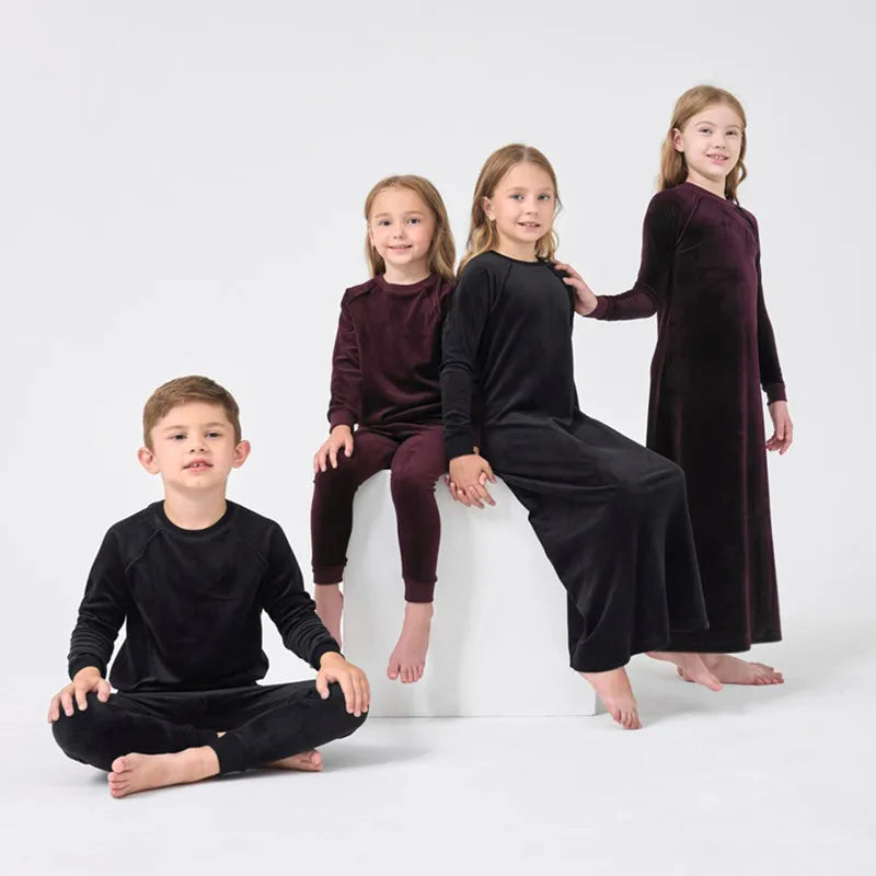 Full Sleeves Winter Family Matching Clothing Set childrensterritory
