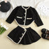Kids Girls Winter Style Elegant Princess Clothing Sets childrensterritory