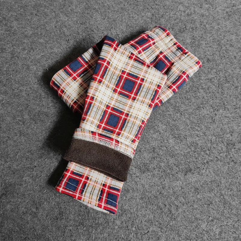 Printed Warm Velvet Leggings for Kids Girls childrensterritory