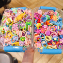 High Elastic Durable Rubber Band Scrunchie for Kids childrensterritory