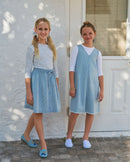 Matching Summertime Denim Outfit for Brother and Sister childrensterritory