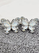 Girls' Two-piece Bling Butterfly Shoelace Buckles childrensterritory
