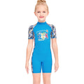 Kids Girls UV Protective Long Sleeve Sports Swimsuits childrensterritory