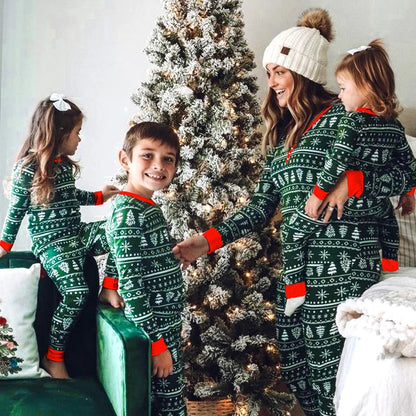 Family Matching Christmas Sleepwear Pajamas Set childrensterritory