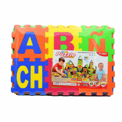 Letter Print 36 pieces of EVA Puzzle Play Mat for Kids