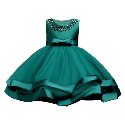 Elegant Baby/Kids Girls Lace Design Flower Dresses childrensterritory