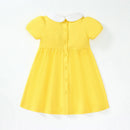 Flowers Embroidery Design Casual Summer Dresses childrensterritory