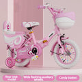 Cute Cartoon Design Folding Kids' Bicycle with Training Wheels childrensterritory