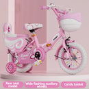 Cute Cartoon Design Folding Kids' Bicycle with Training Wheels childrensterritory