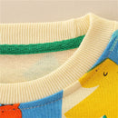 Kids Cartoon Print Long Sleeve Sweatshirts childrensterritory