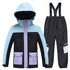 Kids Snowboard Clothing Set With Coat and Strap Pants childrensterritory