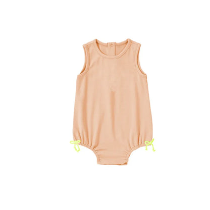Summer Solid Colour Family Matching Clothing Set childrensterritory
