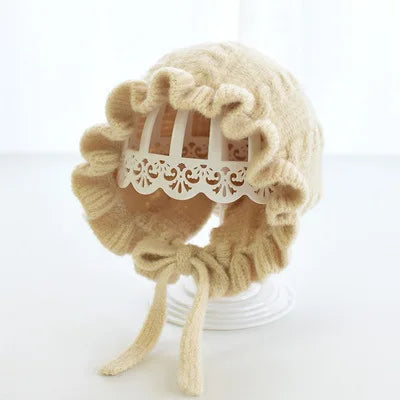 Ear Protection Warm Woolen Knitted Baby Hat childrensterritory