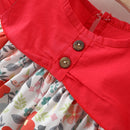 Sleeveless 2-Set Summer Beach Outfit for Girls childrensterritory