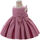 Baby/Kids Girls Bowknot Design Princess Birthday Party Dresses