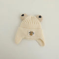 Cartoon Bear Ear Protection Knitted Hat for Toddler Boys Girls childrensterritory